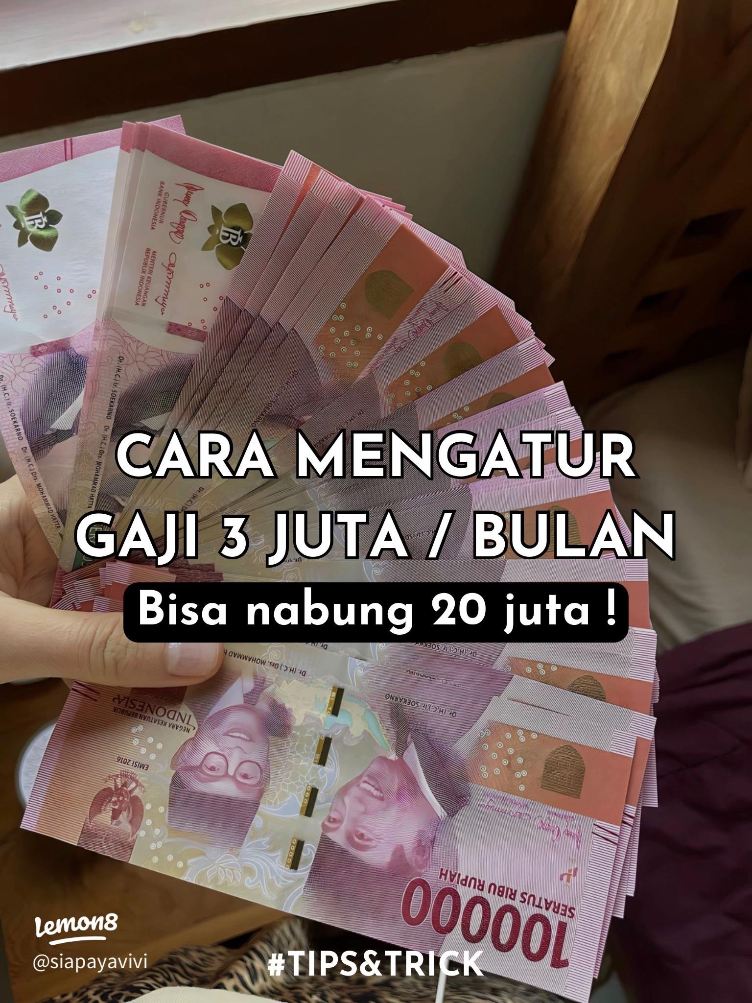 Gaji 3 Juta agar Cukup Sampai Akhir Bulan